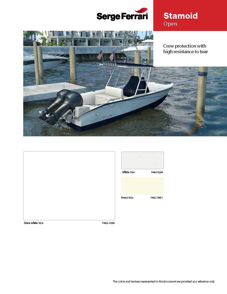 Stamoid Open Sample Card