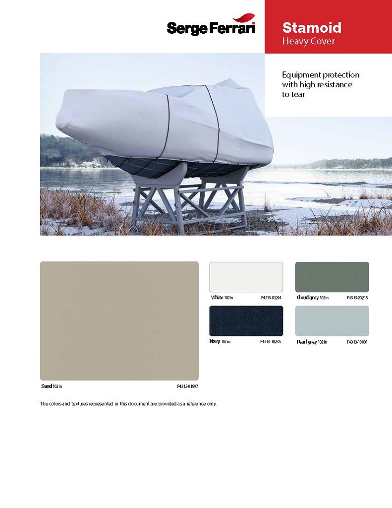 Stamoid Heavy Cover Sample Card