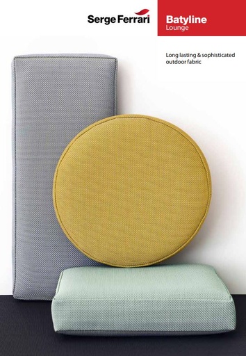 Batyline Lounge Sample Card